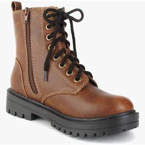 ❗️FINAL❗️SODA Lug Sole FIRM Whiskey Booties 🔴